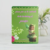 kleine feestdag kaart (Staand voorkant)