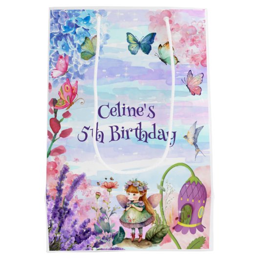 kleine feestdag medium cadeauzakje (Achterkant)