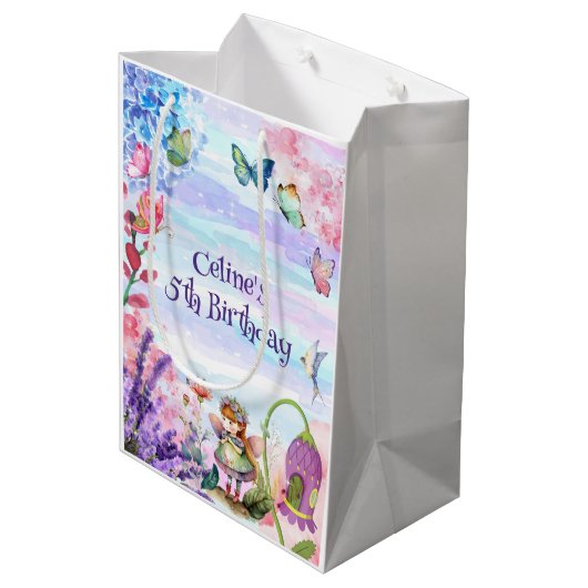 kleine feestdag medium cadeauzakje (Achterkant Gekanteld)