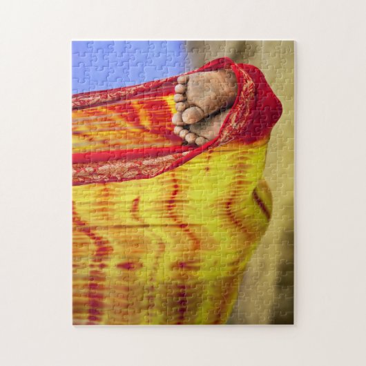 Kleine Feet Legpuzzel (Verticaal)