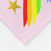 KLEINE FELLE GYMNAST GEPERSONALISEERDE FLEECE DEKE (Hoek)