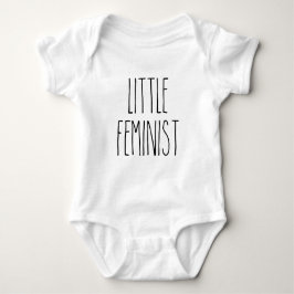 Kleine feministische Baby Bodysuit