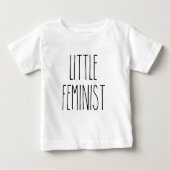 Kleine feministische Baby T-Shirt (Voorkant)