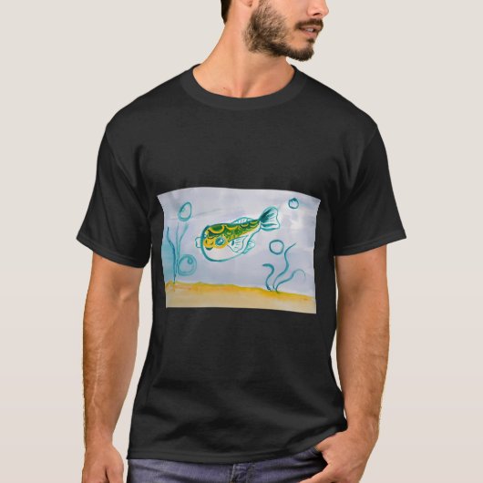 Kleine Figure 8 Kogelvis T-shirt (Voorkant)