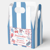 Kleine Firecracker 4th van 1 juli Verjaardag Bedankdoosjes (Geopend)