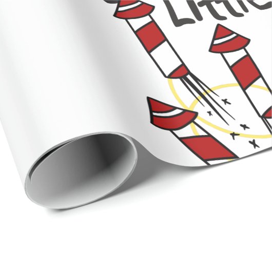 Kleine Firecracker Cadeaupapier (Rol Hoek)