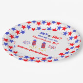 Kleine Firecracker Geslacht Papieren Bordje (Gekanteld)