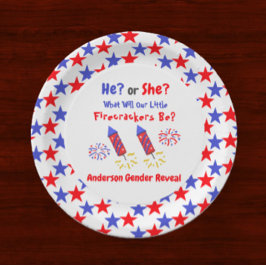 Kleine Firecracker Geslacht Papieren Bordje