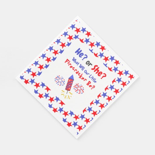 Kleine Firecracker Geslacht Servet (Hoek)