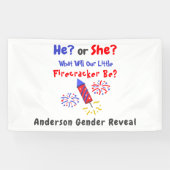 Kleine Firecracker Geslacht Spandoek (Horizontaal)