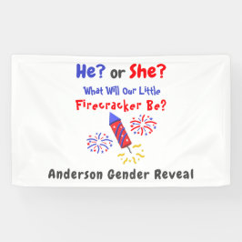 Kleine Firecracker Geslacht Spandoek