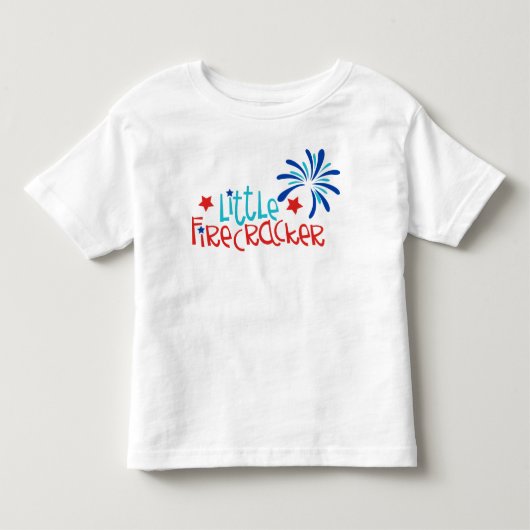 Kleine Firecracker Kinder Shirts (Voorkant)