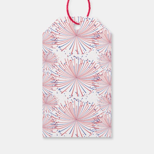 Kleine Firecracker op 4 juli 1991 Cadeaulabel (Achterkant)