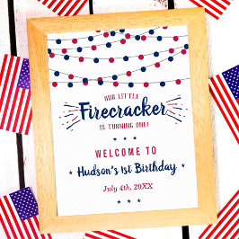Kleine Firecracker op 4 juli 1991 Poster