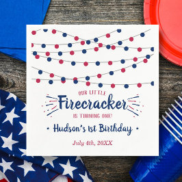 Kleine Firecracker op 4 juli 1991 Servet