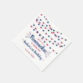 Kleine Firecracker op 4 juli 1991 Servet (Hoek)