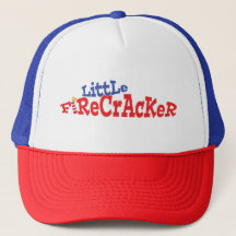 Kleine Firecracker Vierde juli Trucker Hat