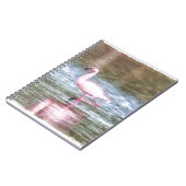 Kleine flamingo-Waterverf Notitieboek (Linkerzijde)