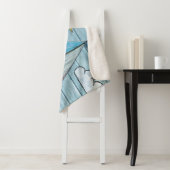 Kleine fleece deken Driftwood Beach jacht ontwerp (In situ)