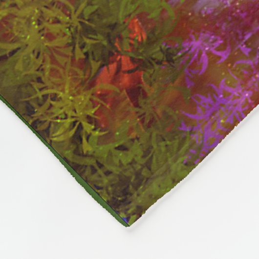 Kleine fleece deken Magic Fairy Tree (Hoek)