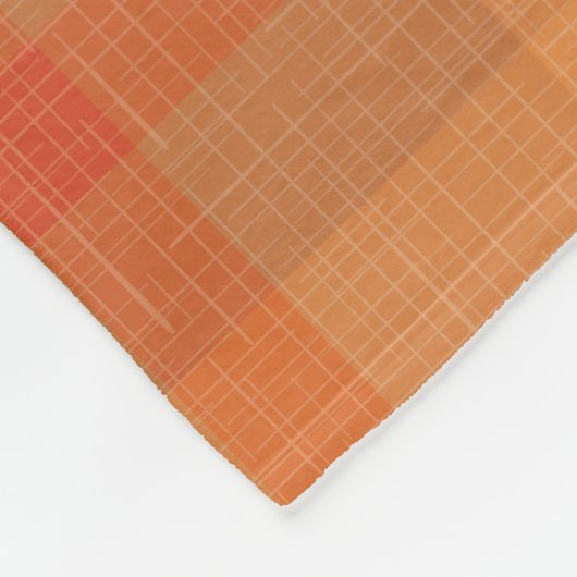 Kleine Fleece Plaid Deken met Monogram (Hoek)