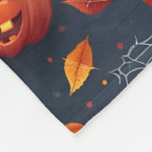 Kleine fleecedeken met Halloween-thema Fleece Deken (Hoek)