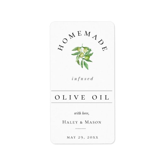 Kleine flesje Ingezuiverde olijfolie Sticker (Voorkant)