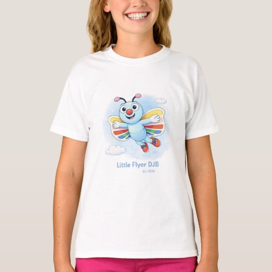 Kleine Flyer DJB T-shirt (Voorkant)