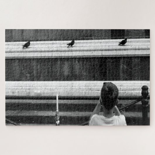 Kleine fotograaf legpuzzel (Horizontaal)