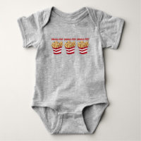 KLEINE FRANSE FEEST Foodie French Fries Fast Food 