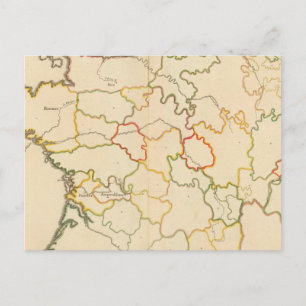 Kleine Franse rivieren Briefkaart