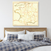 Kleine Franse rivieren Canvas Afdruk (Insitu (Slaapkamer))