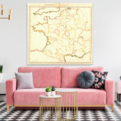 Kleine Franse rivieren Canvas Afdruk (Insitu (Woonkamer))