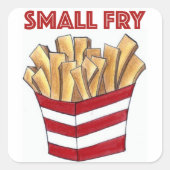 KLEINE FRANSE VROUWEN FEEST Stickers (Voorkant)