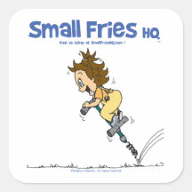 Kleine Fries HQ Kathy Sticker SQ