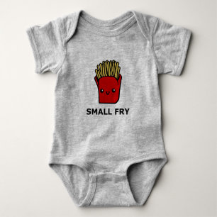 KLEINE FRY Yummy French Fries Baby Baby Bodysuit