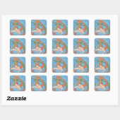 Kleine Fry Zeemeermin Sticker (Vel)