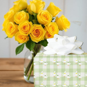 Kleine Gans Baby Shower Cadeaupapier