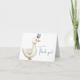 Kleine Gans Bedankkaart – Gans Baby Shower