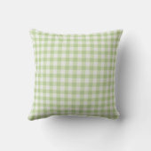 Kleine Gans Gingham Kussen (Achterkant)