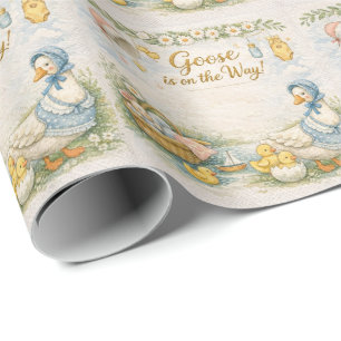 kleine gans is op komst  cadeaupapier