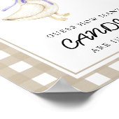 Kleine gans - raad eens hoeveel snoepjes poster (Hoek)