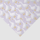 Kleine Ganzenganzen Lila Paarse Tissuepapier (Detail)