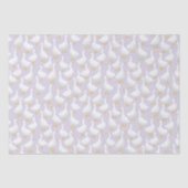 Kleine Ganzenganzen Lila Paarse Tissuepapier (Voorkant)