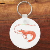 Kleine garnaal sleutelhanger (Voorkant)