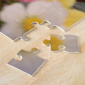 Kleine Gärtnerin im Blütenmeer Puzzle Legpuzzel (Zijkant)