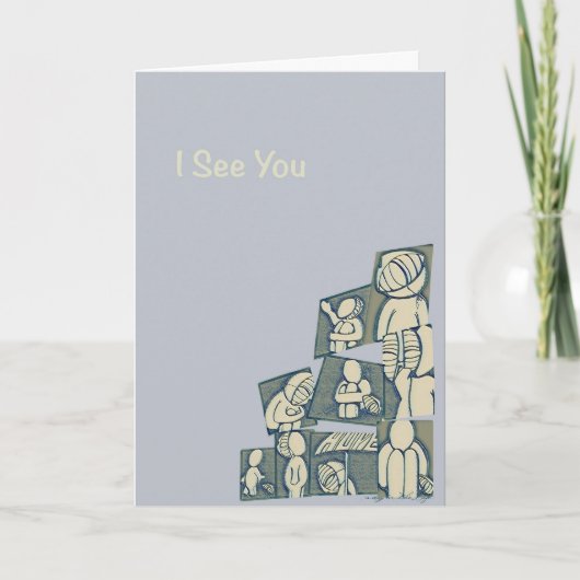 Kleine gebaren per dag in het leven 5 x 7 Kaart (Voorkant)