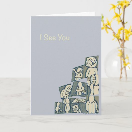 Kleine gebaren per dag in het leven 5 x 7 Kaart (Gele Bloem)