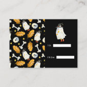 kleine geest | Geen wrap display douche invoegen Informatiekaartje (Achterkant)