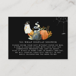 kleine geest | Geen wrap display douche invoegen Informatiekaartje